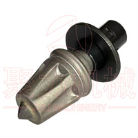 Gigi Planer Dingin Tungsten Carbide JL1-13 untuk Mesin Penggiling Jalan, Suku Cadang Mesin Penggiling Beton