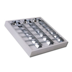 Modern 4X14W <strong>3X14W</strong> T5 T8 <strong>Led</strong> <strong>Grille</strong> Panel <strong>Light</strong> Aluminum Embedded 600X600 Cob Base for Office &amp; Hotel Mirror Reflector - Product Image 4