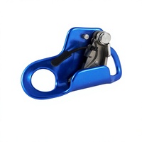 Ascenseur de poitrine en aluminium 7075 MingPin Factory Direct MP-XS-001 97g 150kg à connexion rapide pour cordes de 8-13mm, escalade, spéléologie, sécurité antichute