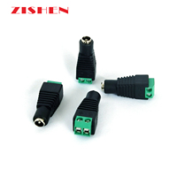 Connecteur rapide d'alimentation 10A à 3 broches DC en alliage de zinc/cuivre pour usage mâle/femelle