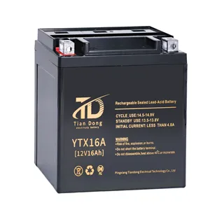 12V Maintenance-free Dry Storage Battery 125 Curved Beam Scooter Universal Motorcycle Battery