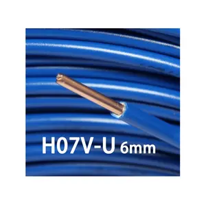 Cable de alimentación y Control para uso doméstico, Cable eléctrico fino de cobre suave de 6 Mm