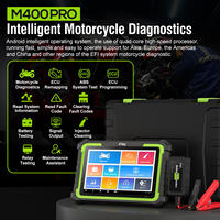 Escáner OBD2 para Motocicletas Jdiag M400 PRO, Kit de Reparación para Kawasaki Harley Davidson, Lector de Códigos de Error