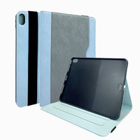 Housse de tablette en cuir PU pour iPad Pro 11 13 pouces |   Étui antichoc à dissipation thermique en nid d'abeille avec béquille réglable à 3 angles