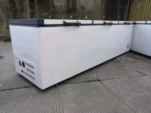 1688L <strong>Big</strong> Capacity DC <strong>Chest</strong> &amp; <strong>Deep</strong> <strong>Freezer</strong> Stainless Steel Solar Powered Energy Efficient - Product Image 3