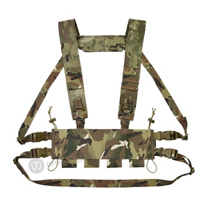 Quad Slot Magazine Pouch Tactical Chest Rig Bag Equipo Chaleco Táctico Elástico Caza Camuflaje Tactical Gears <span class=keywords><strong>MU</strong></span> - Product Image 2