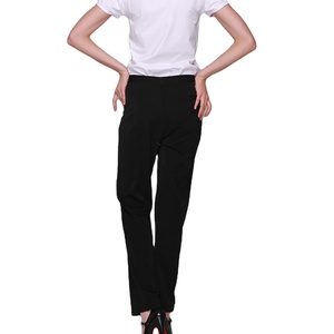 Checkedout Restaurant Chef Uniformes <span class=keywords><strong>Cuisine</strong></span> <span class=keywords><strong>Cuisine</strong></span> <span class=keywords><strong>Noir</strong></span> Femmes Chef <span class=keywords><strong>Pantalon</strong></span> Uniforme - Product Image 1