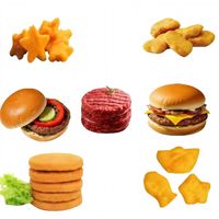 Offre Spéciale : Ligne de Production Complète pour la Formation, le Panage, la Panification et la Friteuse de Galettes de Hamburger, Nuggets de Poulet, Fruits et Fruits de Mer