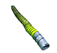 Conduit d'air flexible à haute température personnalisé de 12''300mm conduit d'air d'isolation thermique