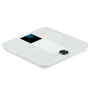 उच्च गुणवत्ता वाला ग्लास 180 किग्रा ब्लूटूथ कंपोजिशन एनालाइजर स्मार्ट डिजिटल बाथरूम स्केल वेट स्केल बॉडी फैट - Product Image 2
