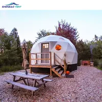 Luxury PVC Geodesic Dome Glamping Tent, Factory Price