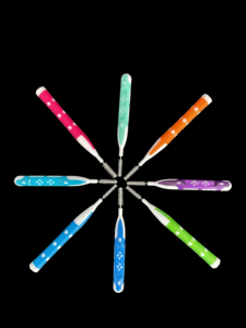 2025 mới phát triển Màu sắc mềm mại xử lý xỉa chọn sạch nha khoa kẽ răng bàn chải - Product Image 4