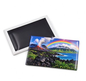 Imán de nevera personalizado de placa de hojalata con diseño de ciudad/país, recuerdo turístico de Noruega, Croacia, Singapur, imanes de nevera de todo el <span class=keywords><strong>mundo</strong></span> - Product Image 4