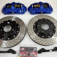 Kit Étriers de Frein Haute Performance pour Système de Freinage Golf Mk5 Mk6 Mk7 GTI BMW E36 E46 E90 E91 E92 E93 M3 E60 M5 Nouveaux Kits