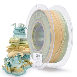 Filament d'imprimante 3D ZIRO Rainbow Magic Gradient Matte Pla Filament Cool Daybreak 1,75 mm 1 kg - Product Image 1