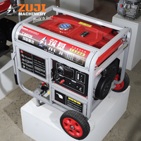 Générateur à essence ZUJI 15000E 8,5 kW, démarrage électrique, moteur en cuivre pur, puissance nominale 8,5 kW, puissance maximale 10 kW, moteur portable, réservoir de carburant de 20 L