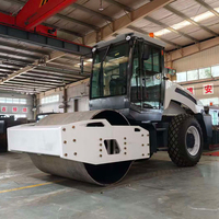 Rouleau compacteur à pneus à double tambour vibrant certifié EPA de 3 tonnes, neuf, bulldozer neuf, rouleau compacteur routier CE