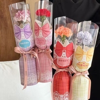 Papier d'emballage pour fleurs LUCIA 30*30cm, matériel d'emballage pour bouquets, feuille de façonnage pour bouquet de fleurs individuelles ZLF160680