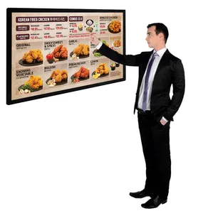 供应商直接室内液晶广告媒体播放器壁挂式广告数字标牌和显示器