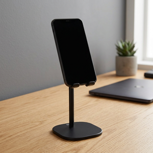 Supporto Girevole a 360 Gradi in Acciaio per Telefono/Tablet, Accessorio Resistente Modello 124192-1 - Product Image 3