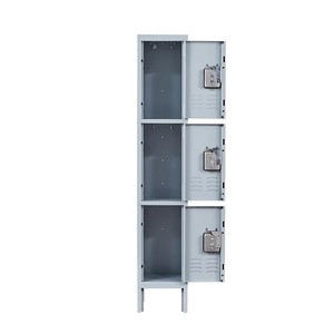 Casilleros <span class=keywords><strong>de</strong></span> almacenamiento <span class=keywords><strong>de</strong></span> Gabinete <span class=keywords><strong>de</strong></span> acero y metal <span class=keywords><strong>de</strong></span> 3 niveles <span class=keywords><strong>para</strong></span> garaje <span class=keywords><strong>de</strong></span> oficina en casa <span class=keywords><strong>de</strong></span> gimnasio escolar <span class=keywords><strong>para</strong></span> empleados - Product Image 3