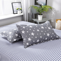 Indonésie vente chaude 100% polyester 4 pièces imprimé couvre-lit ensemble de literie