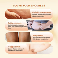 Huile de massage anti-cellulite OEM/ODM, raffermissante, modelante, lissante pour peaux rugueuses, drainage des toxines, raffermissant la peau flasque, hydratant, soin amincissant du corps