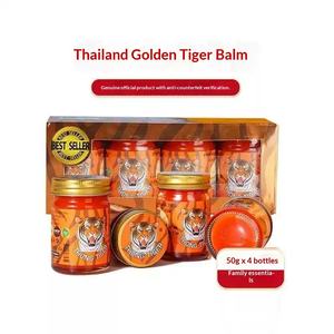 Crème authentique thaïlandaise Golden <span class=keywords><strong>Tiger</strong></span> <span class=keywords><strong>Balm</strong></span> - 50g, produit de soin de santé à base de plantes, indispensable pour la maison, soulagement rapide pour la taille, les épaules - Product Image 2