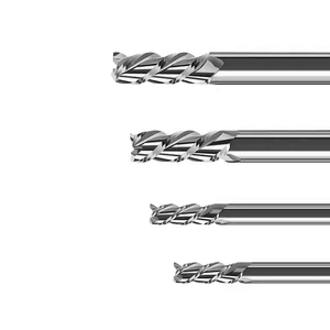 Tungsten carbide phay Cutter rắn End Mill CNC kim loại cắt phẳng vuông công cụ hrc55 hiệu suất cao End Mill - Product Image 2