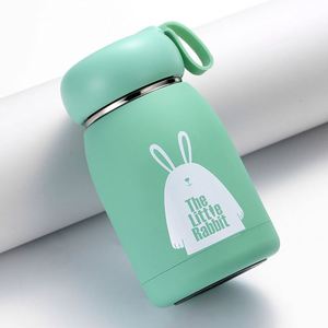 Botol Termos Mini 320ml Lucu, Mug Termal Portabel, Cangkir Isolasi Stainless Steel, Botol Air Vakum untuk Anak Perempuan - Product Image 5