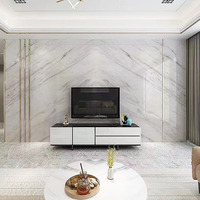 HDSTONE Günstiger Preis Natürlicher Guangxi Weißer Carrara Calacatta Weißer Marmor Teppichplatten Fliesen und Marmorböden