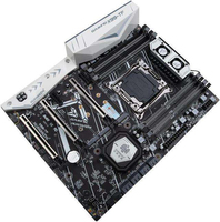 Motherboard X ATX South China X99 TF yang Sepenuhnya Baru Mendukung LGA211-3 E5 V3 V4 DDR3 4 RECC NON-ECC Memory NVME