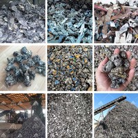 Ligne de recyclage à grande échelle pour le broyage de vélos usagés, de coques de voitures, de métaux HMS 1/2, d'acier léger et fin, de fer et d'aluminium, avec broyeur à marteaux métalliques