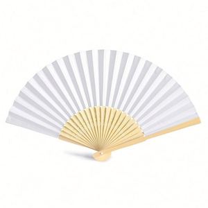 Abanico de Seda de Bambú Colorido Hecho a Mano, Diseño Plegable Estilo Ángel, Artesanía Ecológica para Navidad, Viene con Caja de Regalo - Product Image 6