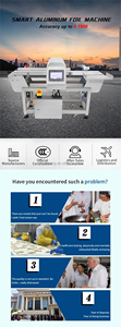 Máquina de <span class=keywords><strong>detector</strong></span> de metais em caixa de correia transportadora para indústria de processamento de alimentos com tela de toque LCD - Product Image 5