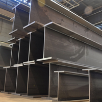 Prix par tonne de poutre en H en acier structurel au carbone ASTM A572 GR50 pour support de construction