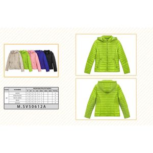 Piumini invernali lunghi reversibili fodera in pelliccia stile Bomber con cappuccio di varie dimensioni colori tinta unita piuma leggera - Product Image 1