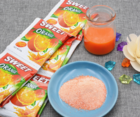 Poudre de jus instantané aromatisée à la mangue et à l'orange en gros personnalisée