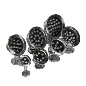 Lumières de <span class=keywords><strong>piscine</strong></span> rondes à LED RVB Projecteur de fontaine de danse aquatique classé IP68 pour l'éclairage sous-marin de petites fontaines - Product Image 2