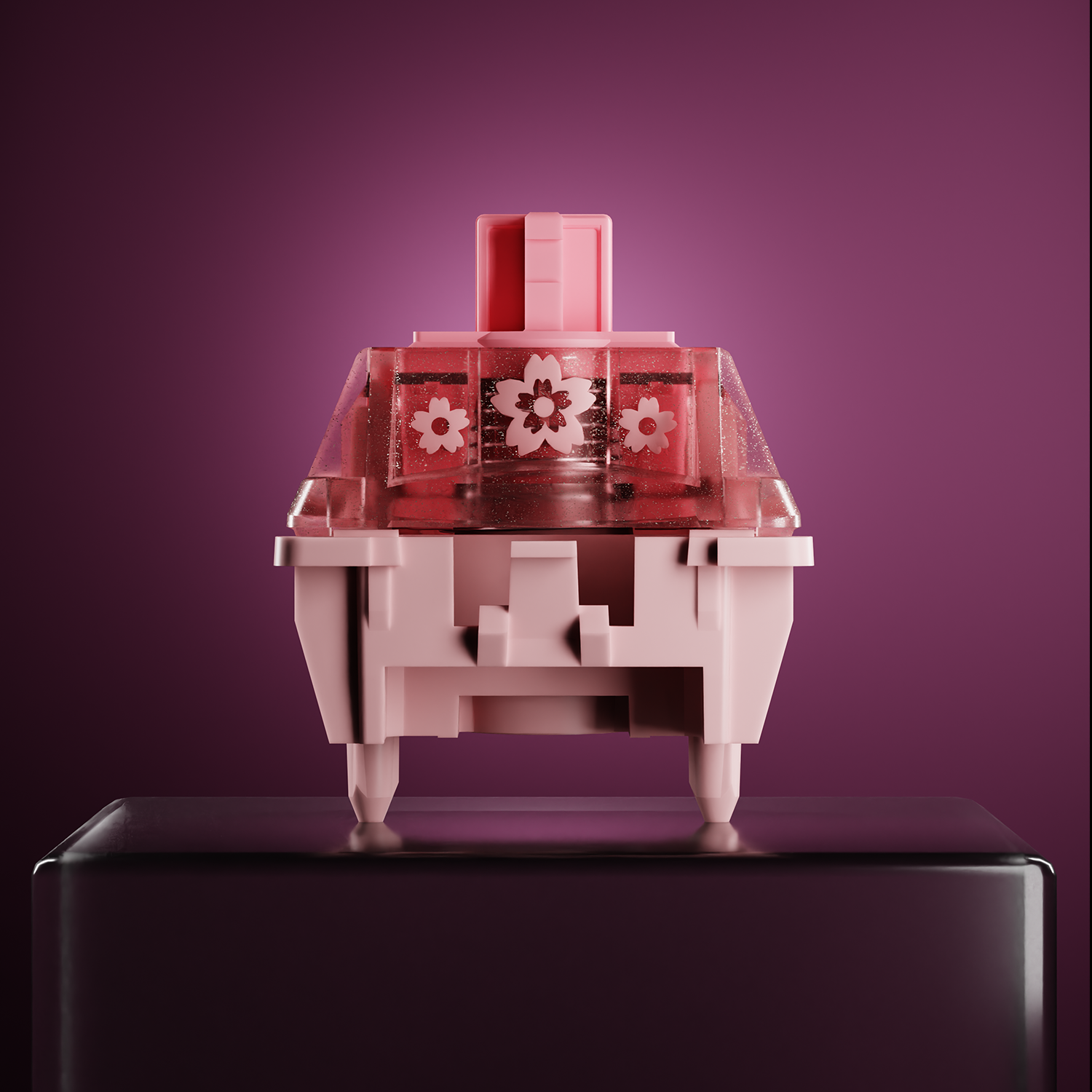GATERON X Sikakeyb FORT68 Sakura Collab Limited Edition Set