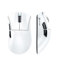 Souris sans fil ATTACK SHARK V3 légère, capteur PAW3311, triple mode, 1K 25000 DPI, rétroéclairage LED, design ergonomique, pour droitiers, gaming