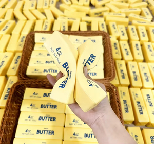 Juguete Antiestrés de Mantequilla Suave de Rebote Lento, Palitos de Mantequilla Realistas, Divertido Regalo Antiansiedad, Juguetes Sensoriales - Product Image 1