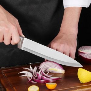 Kitchenbliss Non-Stick Coating Chef Knife <b>Sharpener</b> & Rotating Acrylic Block Stainless Steel <b>Scissors</b> Peeler Kitchen Knife Set - Product Image 4