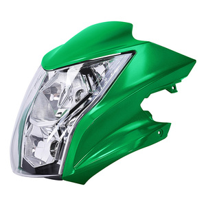 Ensemble de phares TCMT, carénage vert/noir, compatible avec Kawasaki <span class=keywords><strong>ER6N</strong></span> ER-6N 2012-2016, phare avant de moto, carénages avant - Product Image 2