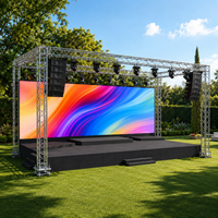 Fabricante de sistemas de elevación de truss de aluminio para escenarios, con certificación TUV, para iluminación DJ.