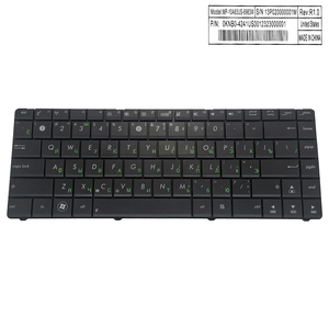 US แป้นพิมพ์สำหรับ <span class=keywords><strong>ASUS</strong></span> A43 X43U K42 A42J X42J K43T N43S X84L X84H X45VD B43 P42JC UL30A UL30VT MP-10A83US 0KNB0-4241US00 แป้นพิมพ์ - Product Image 1