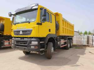 Nouveau Camion Benne Sinotruk Howo TX 6x4 371 ch, 10 Roues, pour Exploitation Minière de Sable et Pierre, Capacité 30-40 Tonnes - Product Image 6
