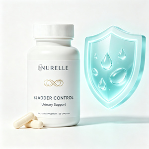 Capsules de soutien pour le contrôle de la vessie et les voies urinaires, réduisent l'urgence urinaire et les fuites occasionnelles, complément botanique naturel, 60 gélules, sans OGM - Product Image 1