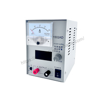 Compteur de puissance d'entretien de téléphone portable 15V2A alimentation de banc régulée CC réglable numérique 1502AD pour la réparation de téléphone portable