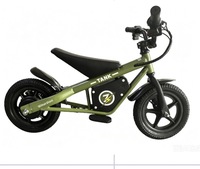 Vélo Électrique Enfant en Acier Carbone de Haute Qualité, Ensemble de Huit Pièces pour VTT, Taille 12, Adapté aux Enfants